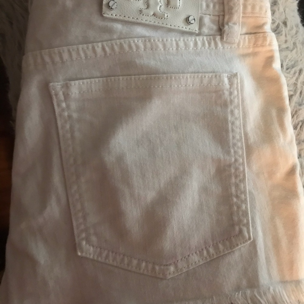 Tory Burch white shorts